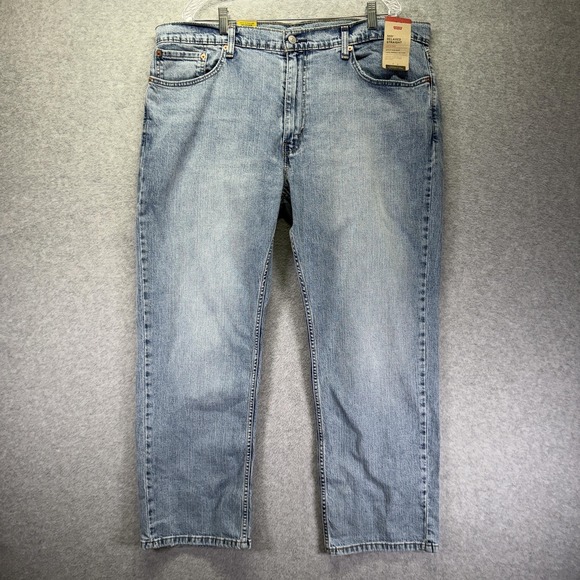 Levi's Other - Levis 559 Jeans Mens 40x30 Blue Light Wash Relaxed Straight Leg Stretch Denim
